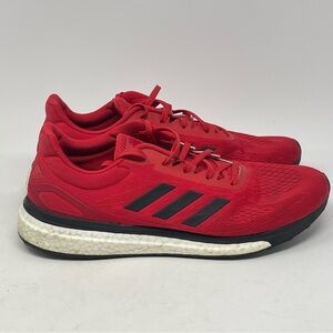 Adidas Boost Response LT Shoes Mens 11 Red Black Mesh Lightweight Running BB2959